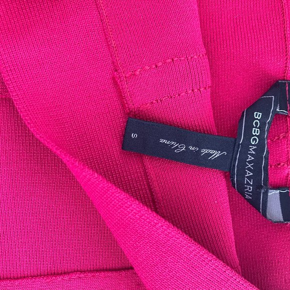 BCBG Bodycon Pink Pencil Skirt Sm - Picture 3 of 3